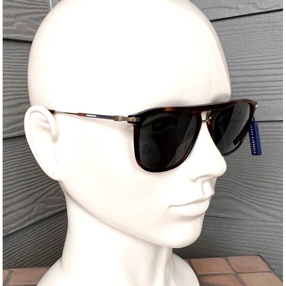 Lacoste Novak Djokovic Tortoise Men’s Sunglasses L606SND 214 55-18-140 - Picture 6 of 9